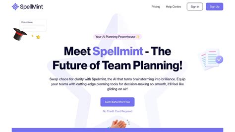 spellmint|Spellmint: Your AI Planning Powerhouse.